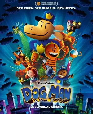 Dog Man 2025 Hindi Dual Audio HD Poster Download - Filmyzilla