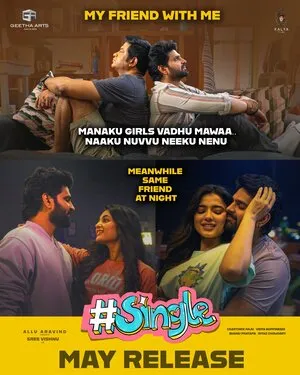 #Single 2025 Hindi Dual Audio HD Poster Download - Filmyzilla