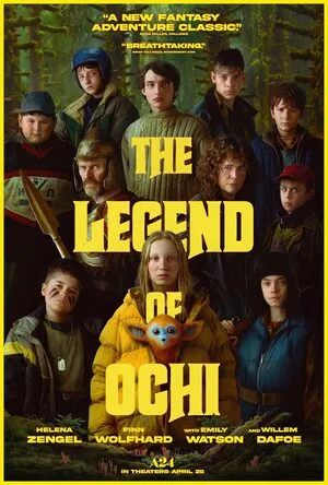 The Legend of Ochi 2025 Hindi Dual Audio HD Poster Download - Filmyzilla