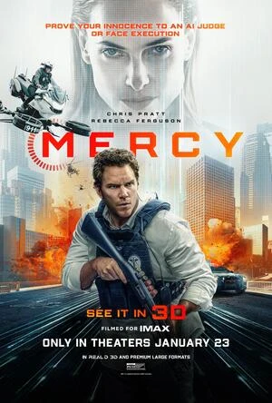 Mercy 2026 Hindi Dual Audio HD Poster Download - Filmyzilla